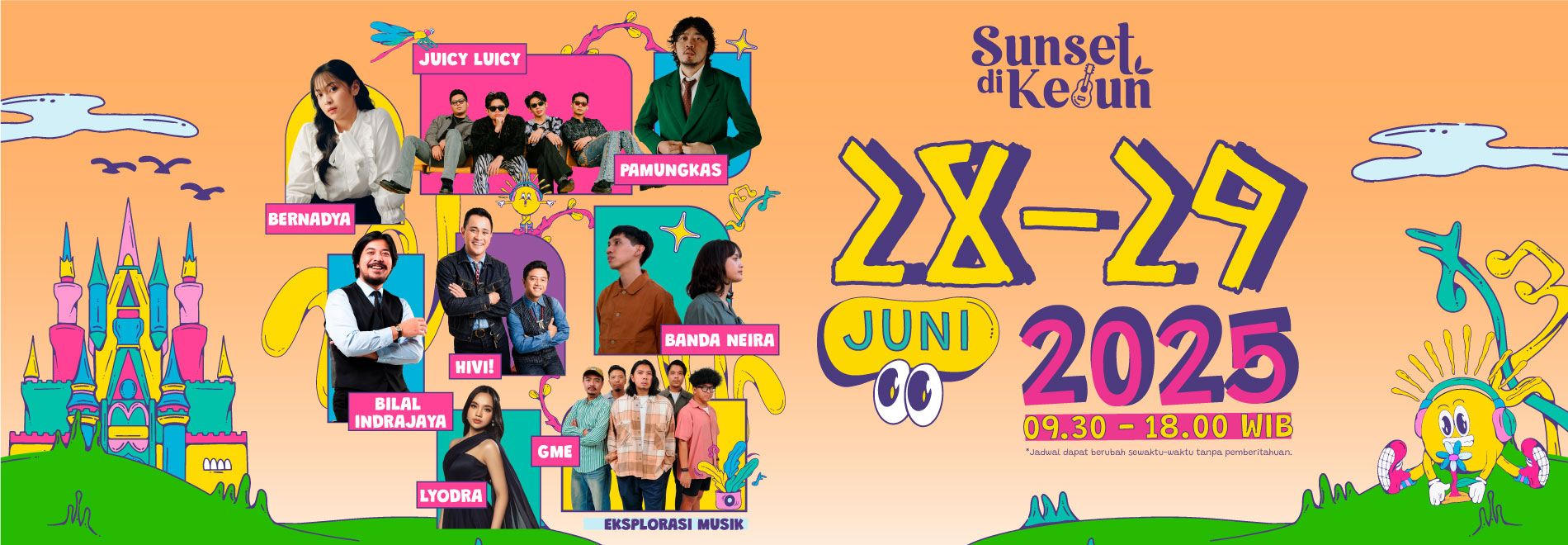 Sunset di Kebun TMII 2025